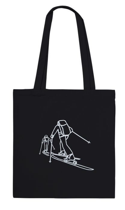 Ski Tour Tote Bag