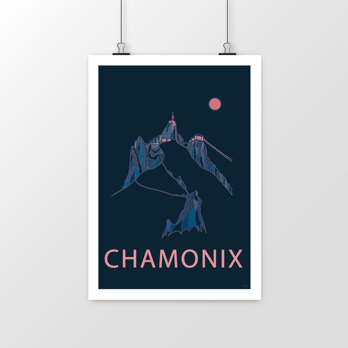 Chamonix Art Print